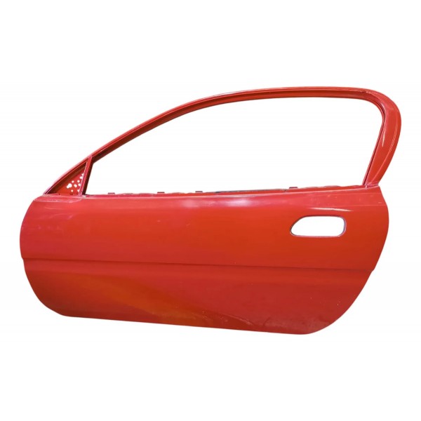 Folha Porta Esquerda Mazda Mx3 1991 1998 Dianteira Esquerdo Vermelho