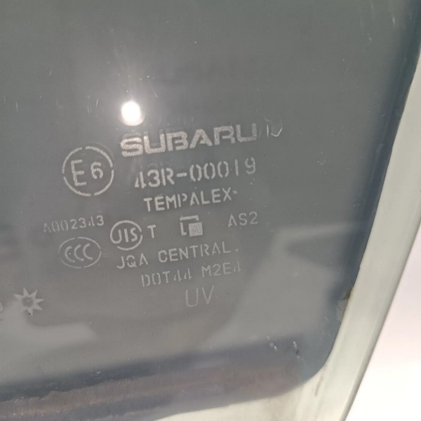 Vidro Porta Dianteira Esquerda Subaru Forester Sk 2019 2024