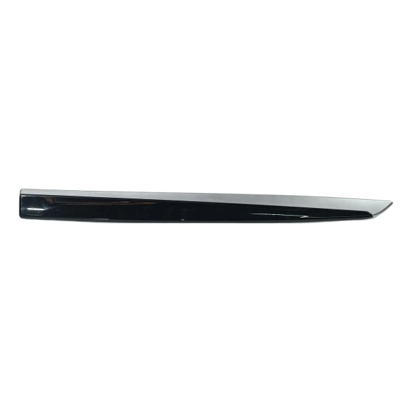 Friso Forro Porta Traseira Esquerda Bmw 528 2011 17 9171779 Preto/prateado