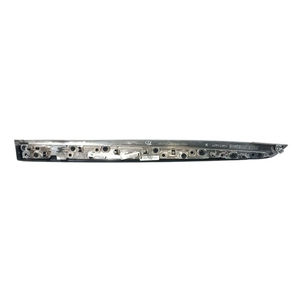 Friso Forro Porta Traseira Direita Bmw 528 2011 2017 9171780 Preto/prateado