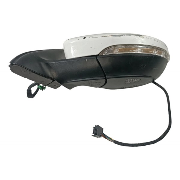 Retrovisor Esquerdo Vw Jetta 2012 17 Seta Rebatimento