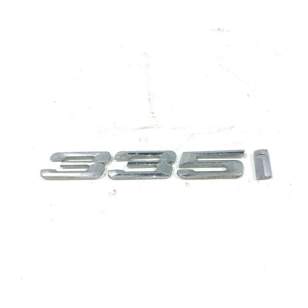 Emblema 335i Bmw 335 E90 2006 2012 Prateado