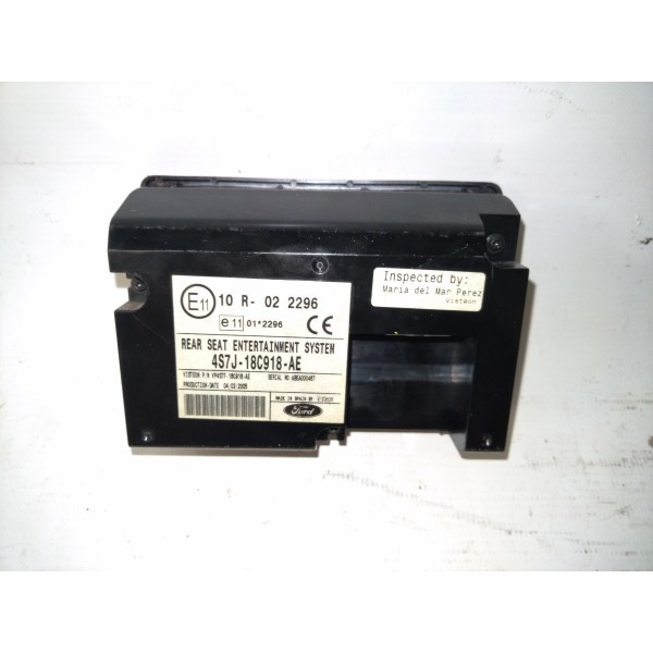 Controle Som Console Traseiro Ford Mondeo 2001-2006